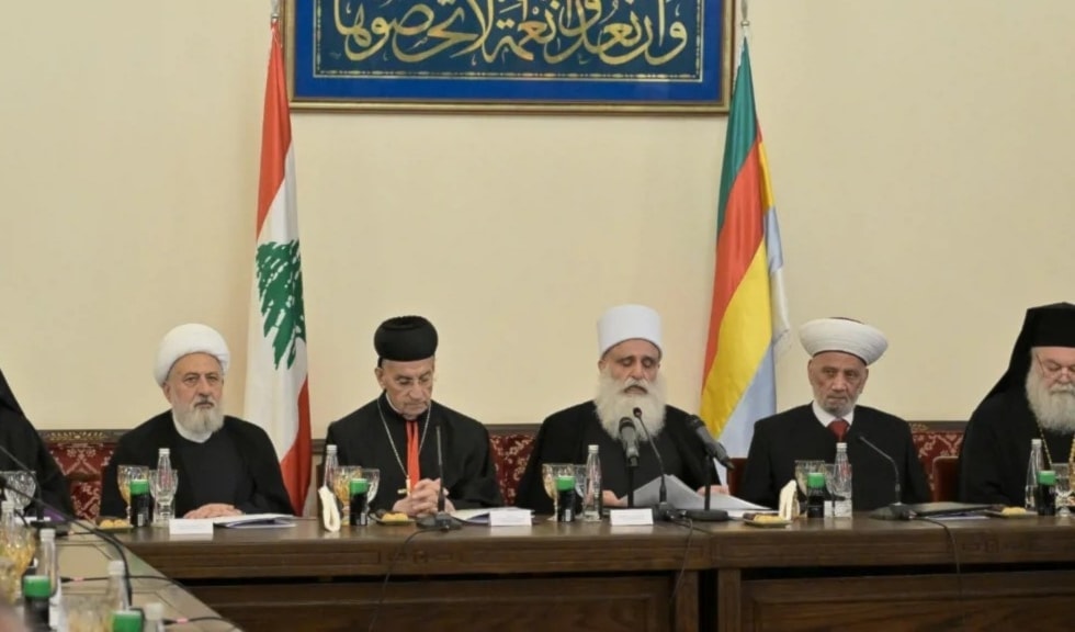 القمة الروحية الإسلامية - المسيحية في دار طائفة الموحدين الدروز (الوكالة الوطنية)