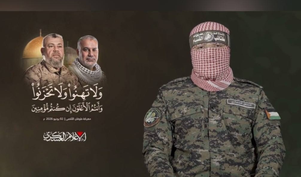 أكد أبو عبيدة أنه لم يعد مقبولاً الصمت أو الوقوف على الحياد (من الويب)