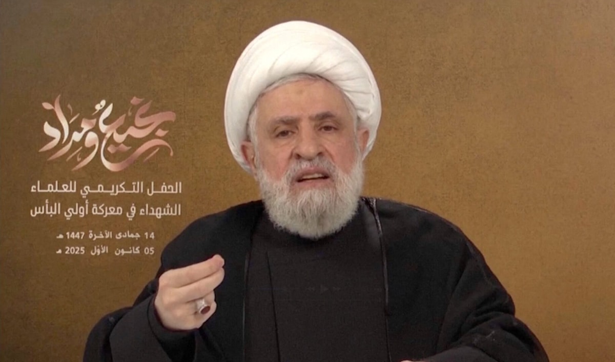 أكد الشيخ قاسم أن «إغلاق مضيق هرمز سلاح قوي ويجب على الدولة اللبنانية استغلاله» (من الويب)