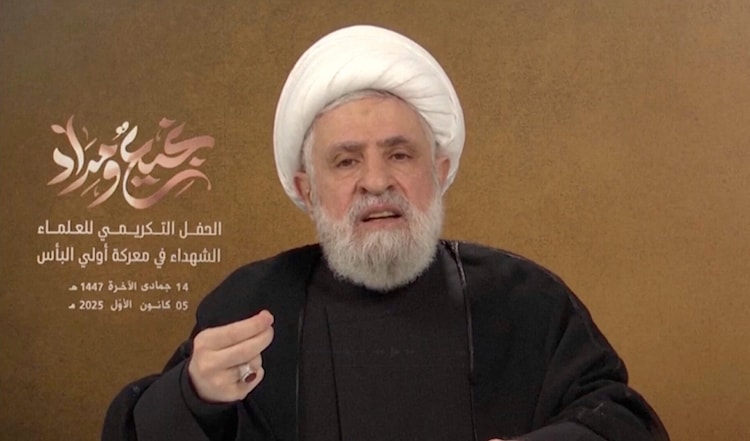 أكد الشيخ قاسم أن «إغلاق مضيق هرمز سلاح قوي ويجب على الدولة اللبنانية استغلاله» (من الويب)