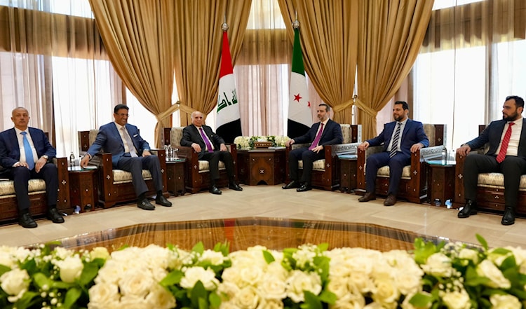 وزير الخارجية العراقي يبحث مع نظيره السوري العلاقات الثنائية (واع)