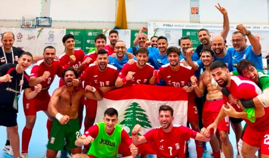 في منافسات الرجال، حققَ المنتخب اللبناني فوزاً لافتاً على نظيره الجورجي بنتيجة 2-1.