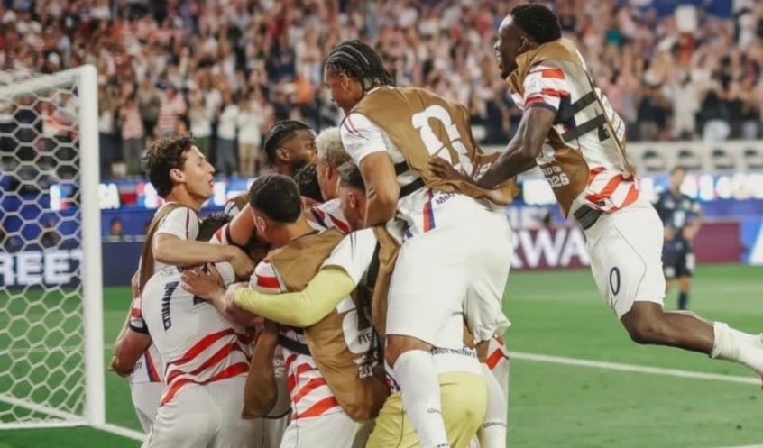 كان المنتخب الأميركي بلغَ هذا الدور بعد تصدّره المجموعة الرابعة بـ 6 نقاط.