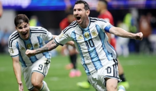 يسعى المنتخب الأرجنتيني في النهاية إلى الحفاظ على اللقب الذي أحرزه قبل أربعة أعوام في قطر.