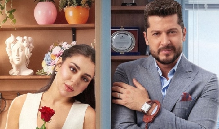 يجمع مسلسل «حب ع ورق» الممثلين السوريين هيا مرعشلي وأنس طيارة
