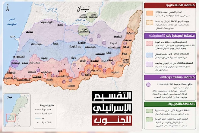 خرائط سيطرة العدو: على ماذا تفاوض  سلطة الوصاية؟