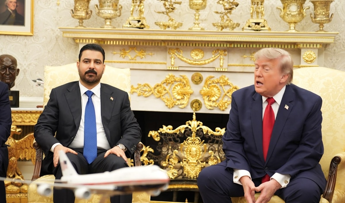 ترامب مستقبلاً الزيدي في البيت الأبيض (واع)