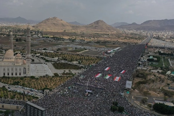 طوفان بشري في صنعاء (سبأ)