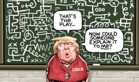 لماذا عاد ترامب إلى الحوار بعد سنوات من سياسة العقوبات والضغط (Steve Sack)