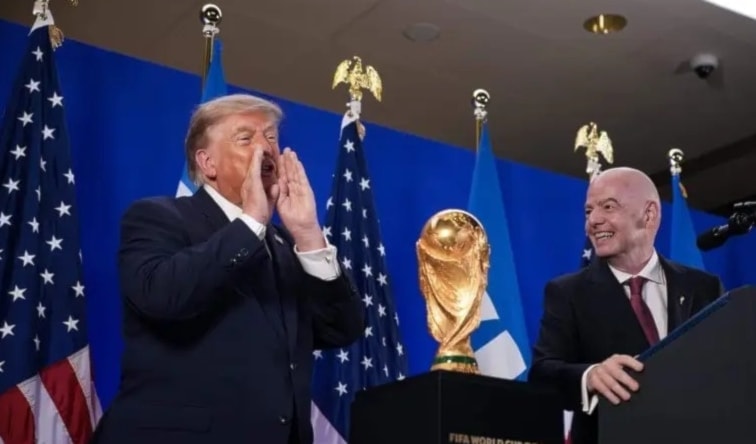 نفى إنفانتينو أي صلة بمكالمة ترامب.