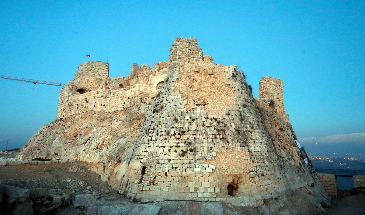قلعة الشقيف في جنوب لبنان. (هيثم الموسوي)