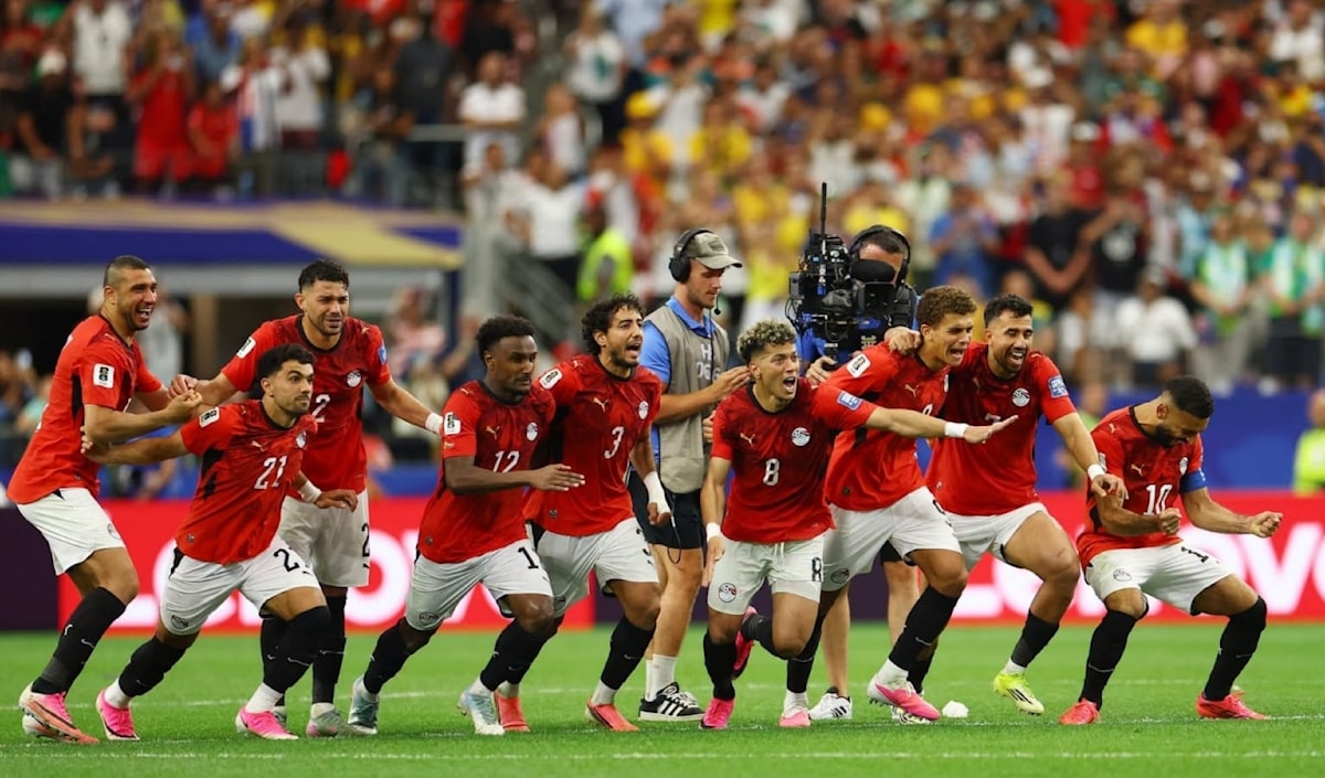 هي المرة الأولى التي يبلغ فيها المنتخب المصري الدور ثمن النهائي للمونديال.