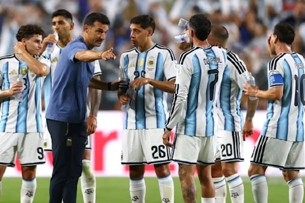 ظرف طارئ في معسكر الأرجنتين