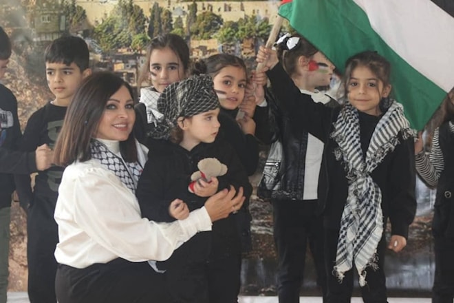 كانت تؤمن بالقضية الفلسطينية وبالجنوب الذي تنتمي إليه (من الويب)