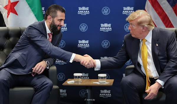 أثنى ترامب على القيادة السورية الجديدة وامتدح الشرع شخصياً (من الويب)