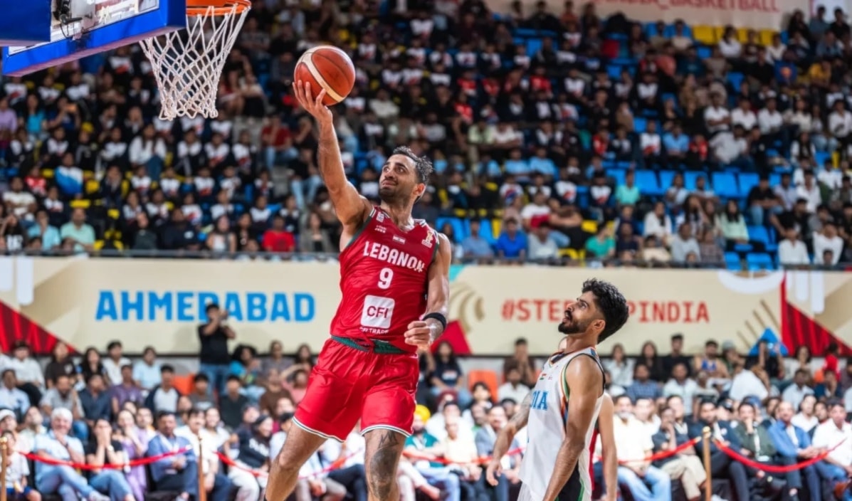 فاز منتخب لبنان في 5 من 6 مباريات في التصفيات (موقع الفيبا)