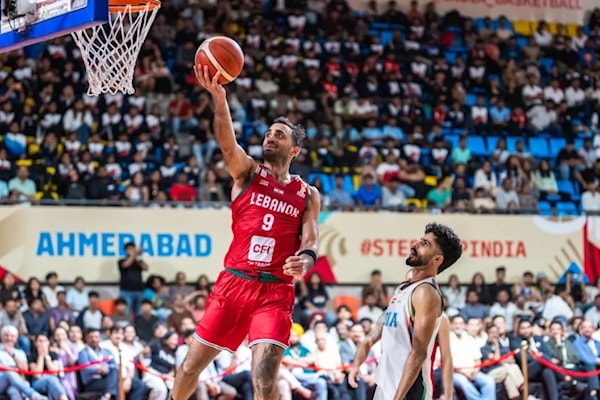 فاز منتخب لبنان في 5 من 6 مباريات في التصفيات (موقع الفيبا)