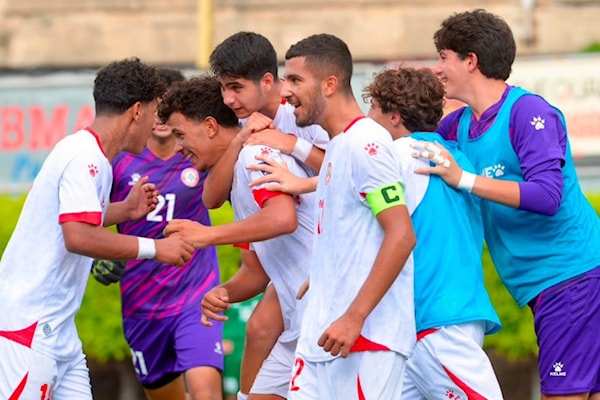 قدّم لاعبو منتخب لبنان أداء جيداً في اللقاء (طلال سلمان)