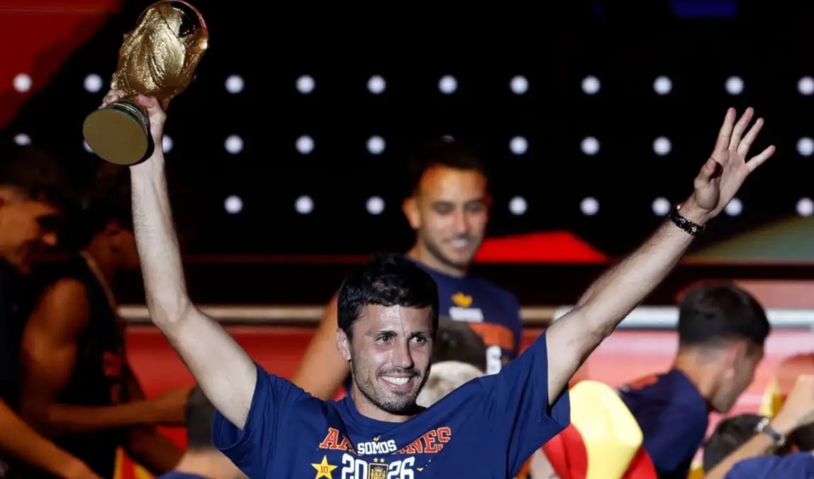 رودري يعيد التوازن إلى برشلونة