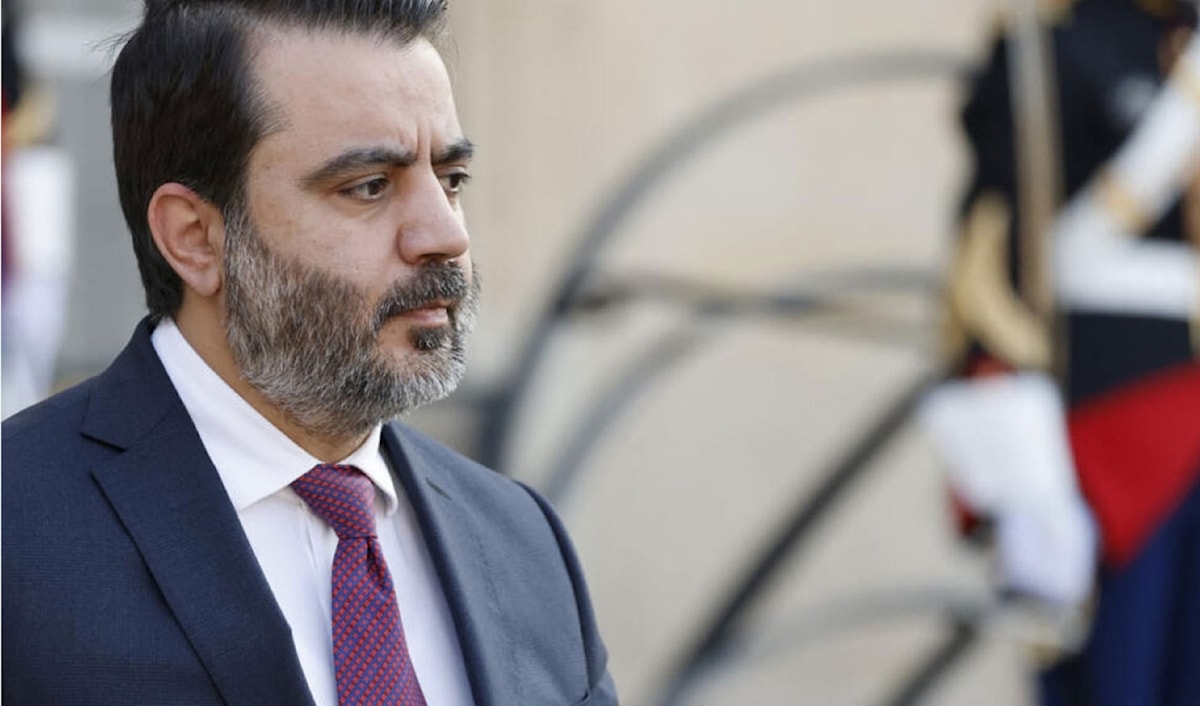وزير الخارجية السوري أسعد الشيباني. (من الويب)