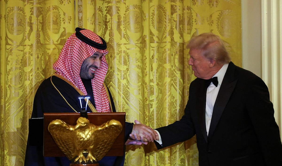 يشترط ترامب تطبيع العلاقات بين السعودية وإسرائيل لدخول الاتفاق النووي السعودي حيز التنفيذ (من الويب)