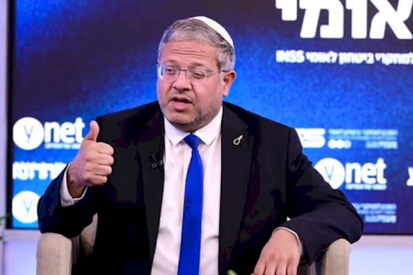 حضّ بن غفير على تشجيع هجرة الفلسطينيين (من الويب)