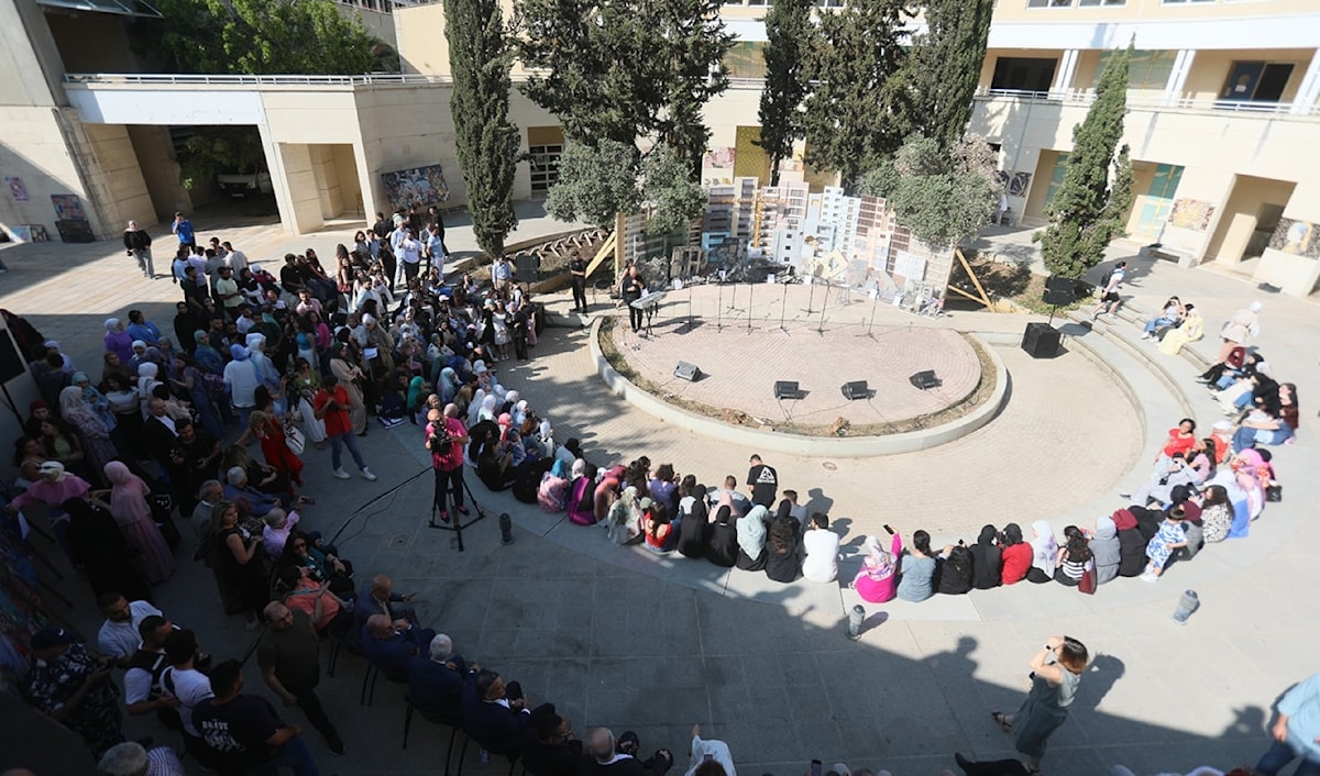 طلاب في كلية الفنون في الجامعة اللبنانية (مروان بو حيدر)