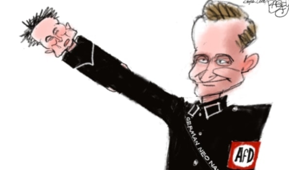 فوز حزب البديل من أجل ألمانيا في انتخابات ولاية ساكسونيا انهالت ليس حدثاً عابراً (Pat Bagley)