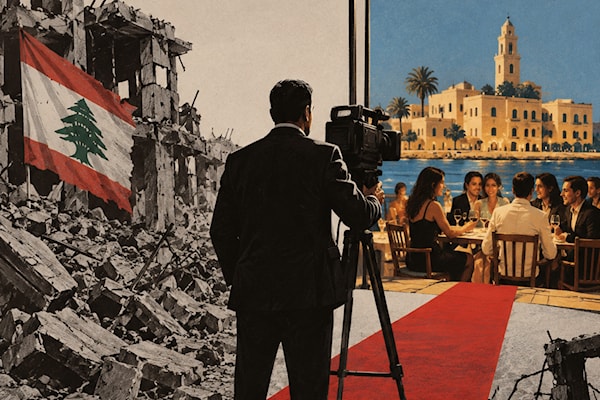 إعلام الصحناوي يغسل يد إسرائيل  من دماء اللبنانيين