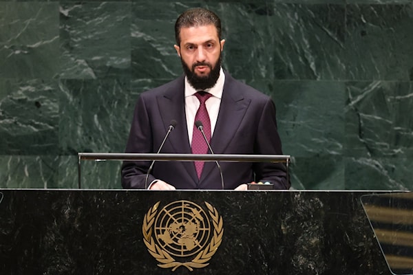 أعاد تصريح الشرع إلى الأذهان تصريحاً مماثلاً للمندوب السوري السابق في الأمم المتحدة بشار الجعفري (من الويب)