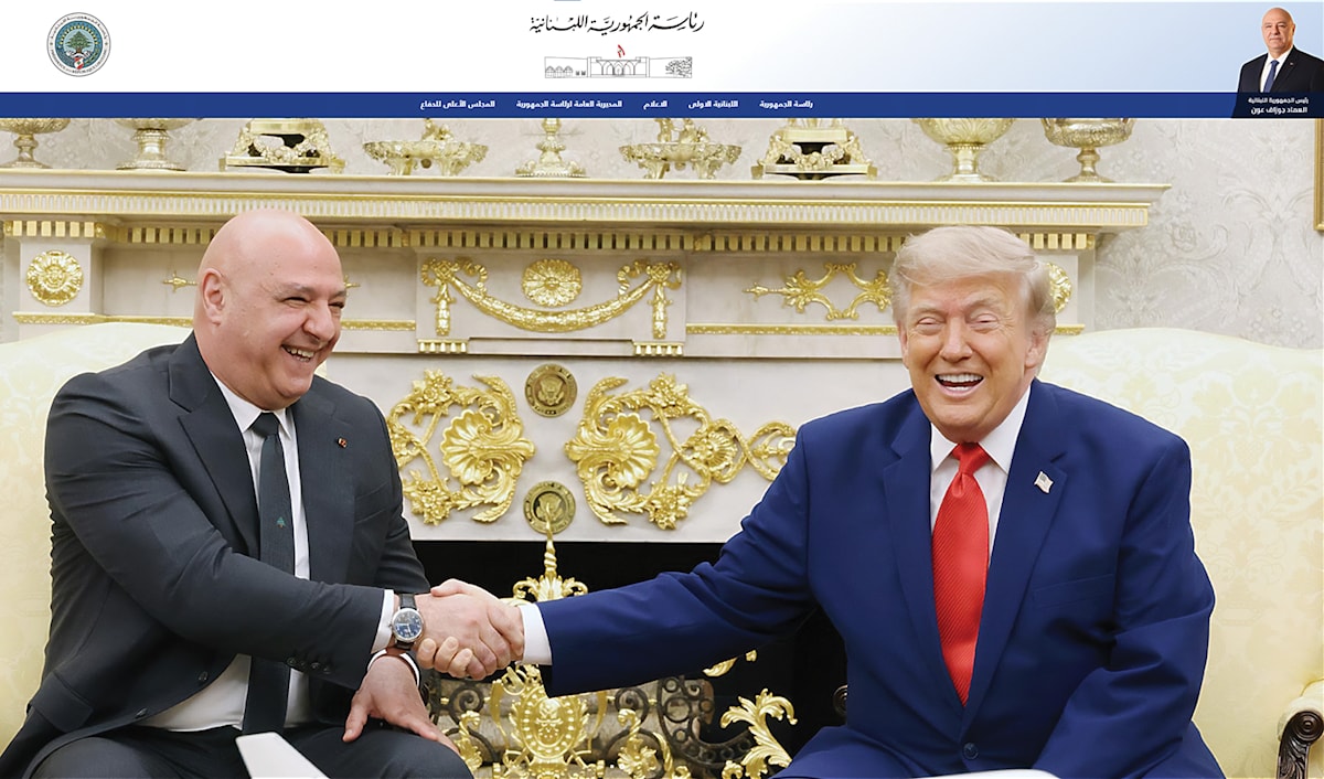 حين تختار الصورة رئيسها: أنا صديق ترامب!