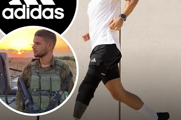 ظهر شاليف بيتون، الجندي في «جيش العدو الإسرائيلي» في حملة Adidas الجديدة