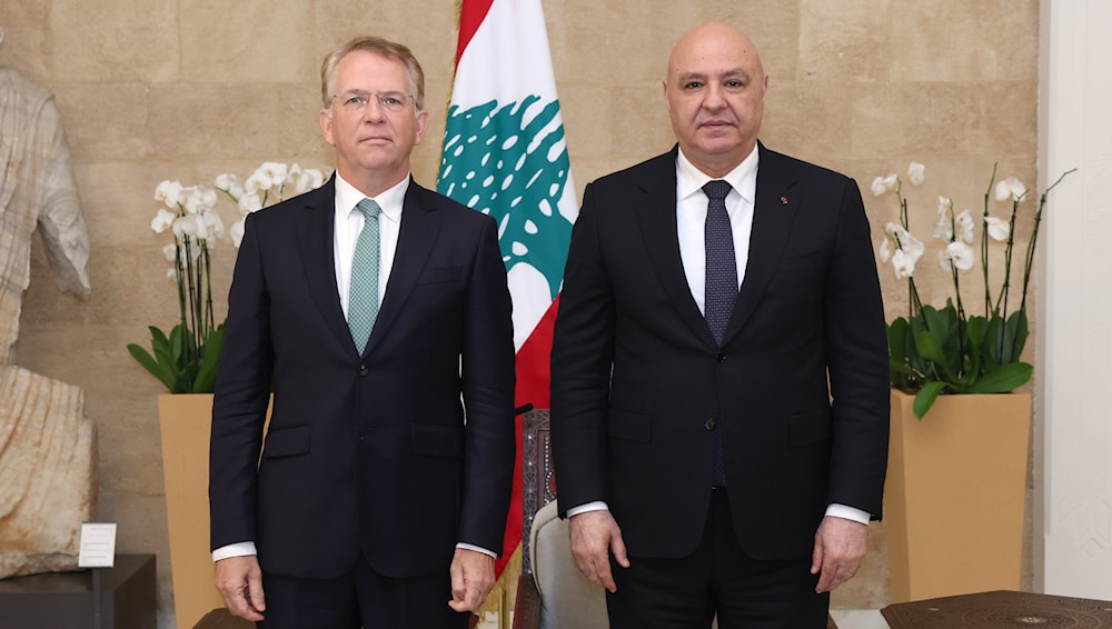 السفير الفرنسي الجديد باتريك دوريل (رئاسة الجمهورية)