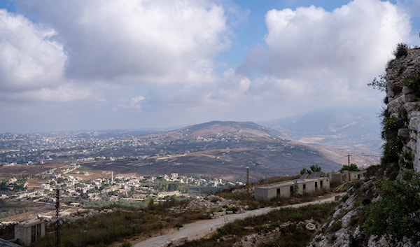 مرتفعات علي الطاهر من قلعة الشقيف التي تحتلها إسرائيل (تايمز أوف إسرائيل)