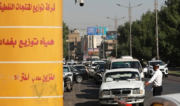أزمة البنزين تتفاقم في العراق (أ ف ب)